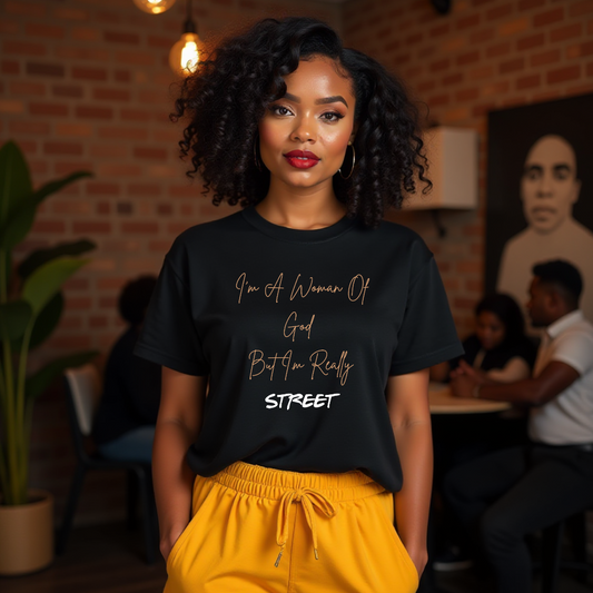 "I'm A Woman of God, But I'm Really Street" - Black Tee