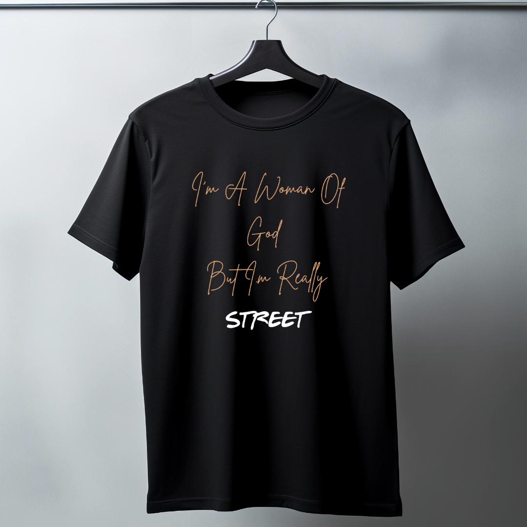 "I'm A Woman of God, But I'm Really Street" - Black Tee